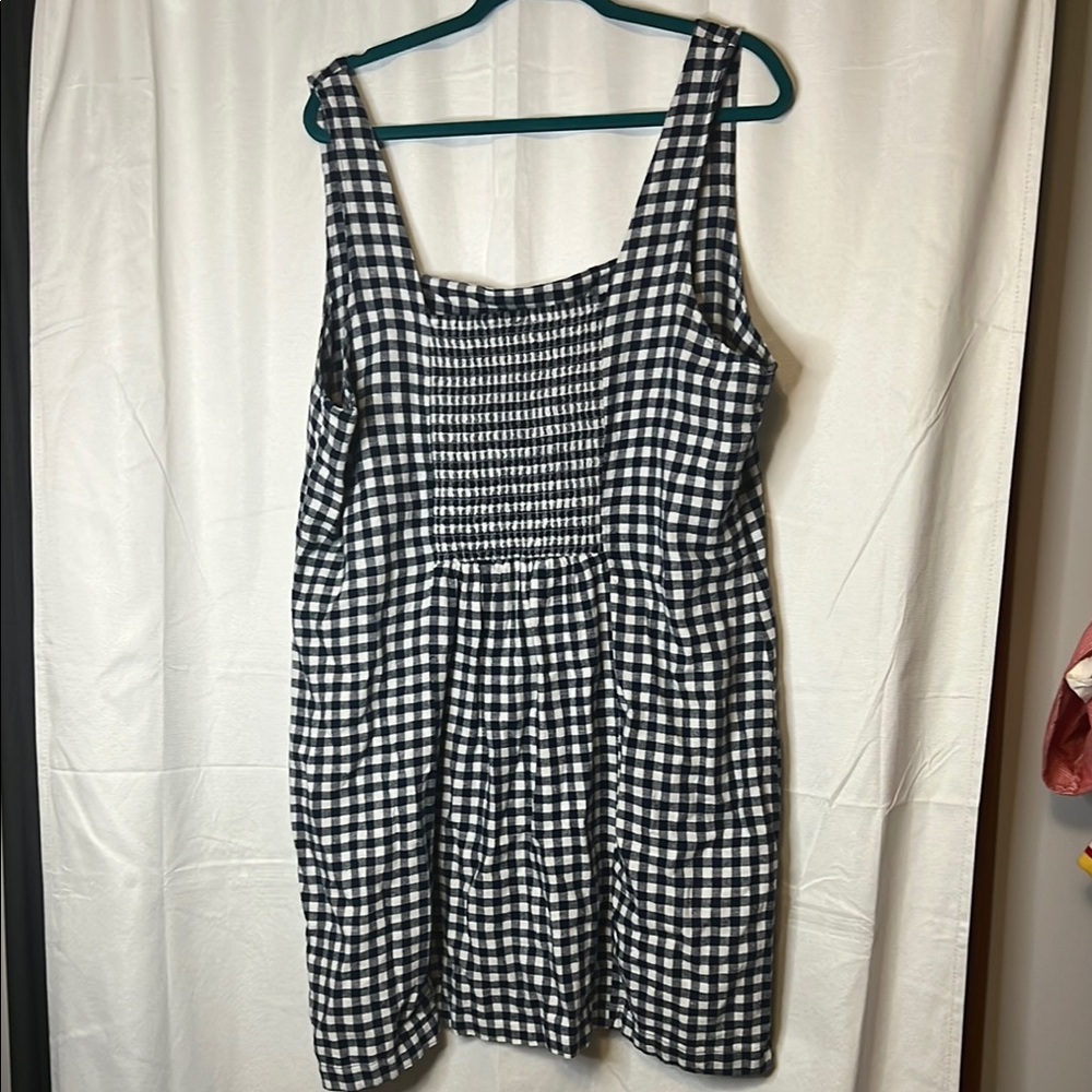 Old Navy Chic Gingham Checkered Sleeveless Dress size XXL - Picture 6 of 12
